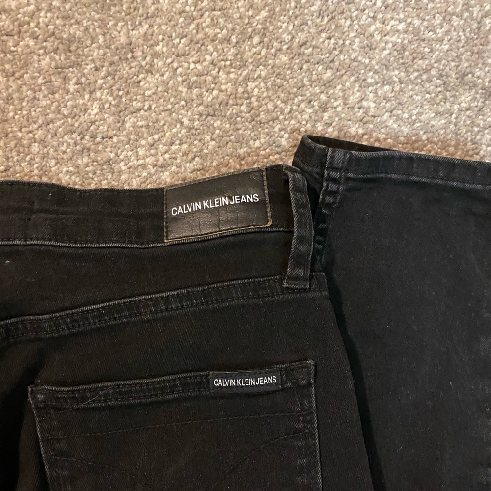 Calvin Klein high waisted jeans